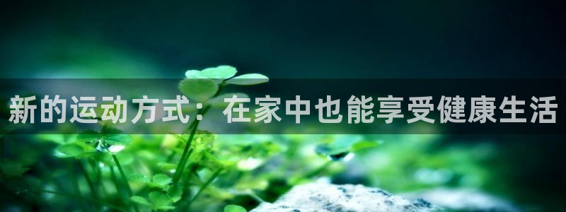 vsport体育官方正版app官网：新的运动方式：在